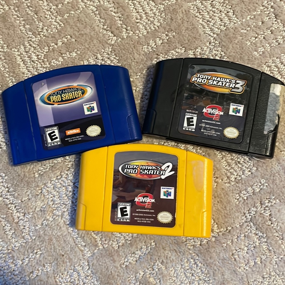 N64 Tony Hawk bundle!